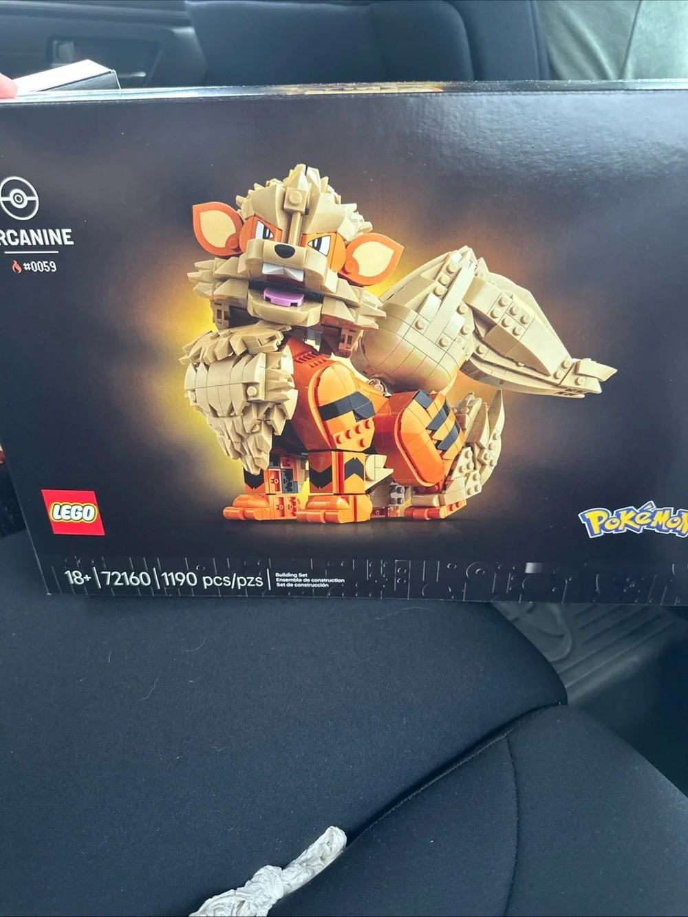 LEGO Arcanine Buildable Figure in Tan and Orange